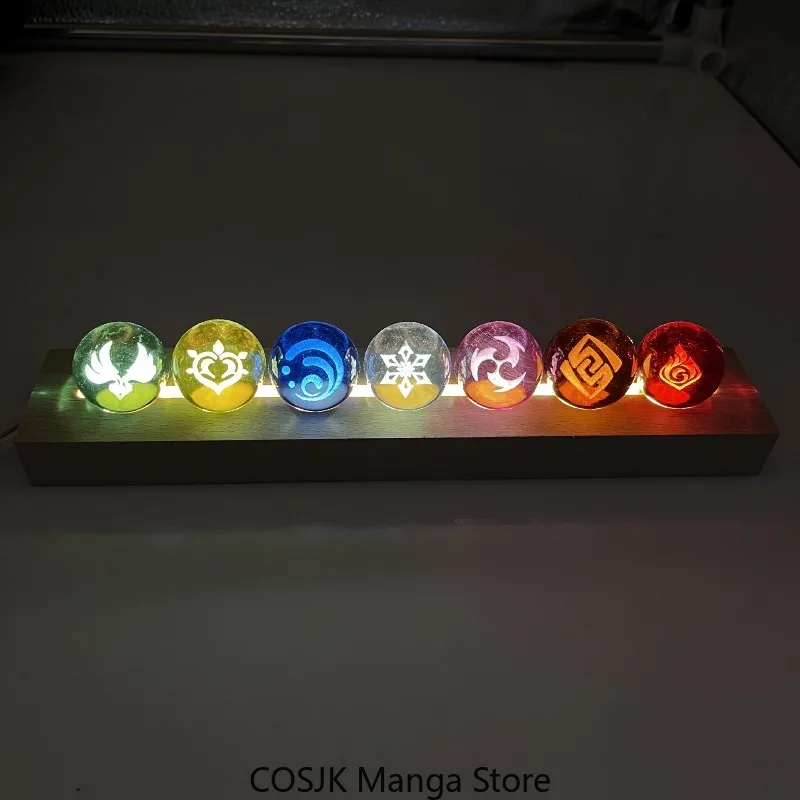 Game Genshin Impact Elementen  - Desk Setup Lamp recensie en prijs